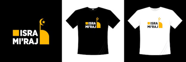 Cetak Kaos Custom Untuk Acara Isra Mi'raj